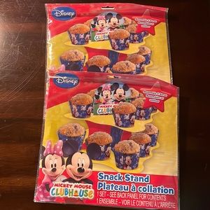 Disney Mickey Mouse Clubhouse Snack Stands - Set of 2